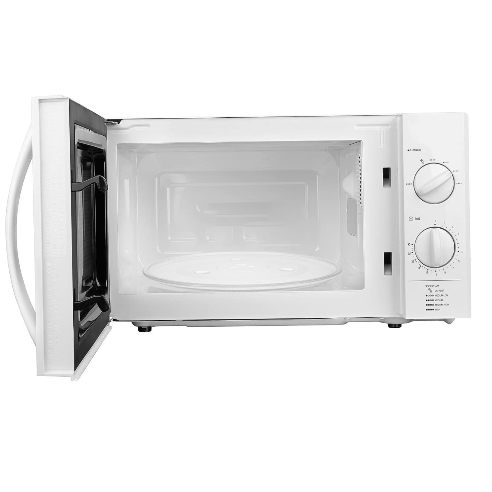 Bandeja Giratoria De Vidrio Plato Para Microondas Para Calentar Resistente Al Calor Fácil Instalación