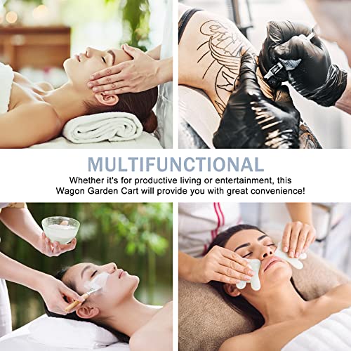 Portable Spa Massage Chair Folding Spa Tattoo Chair With Carrying Bag Face Cradle Salon Massage Chair Lightweight 2" Thick Sponge Therapy Chair Professional For Hospitals, Offices, Gymnasiums, Cream #TOP6