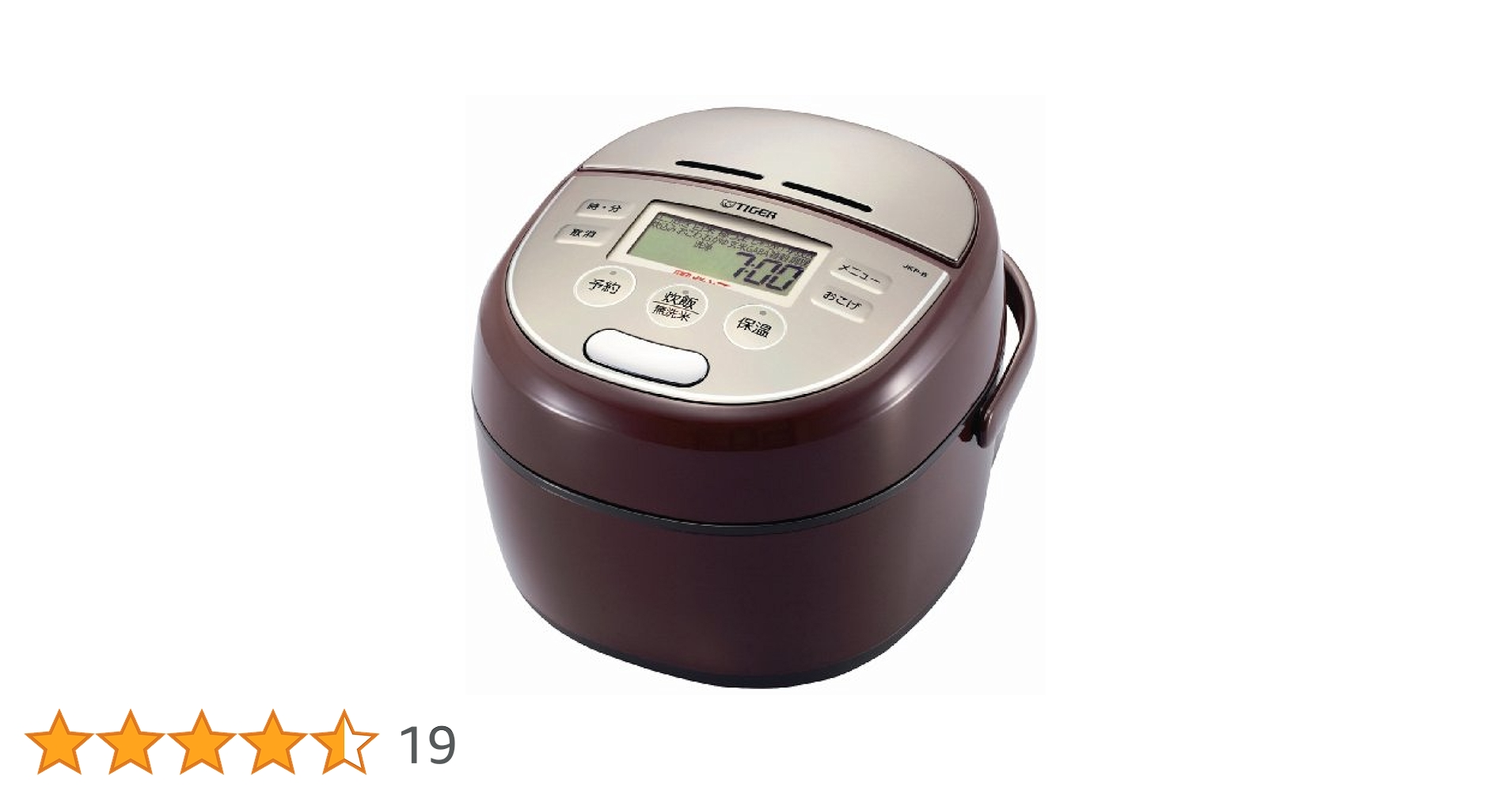 圧力IH炊飯ジャー JPK-B100 T ブラウン 送料無料 タイガー魔法瓶 JPK-B100 T 圧力IH炊飯ジャー