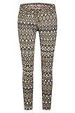  Buena Vista Hose Malibu Cropped Retro in Braun, Größe M