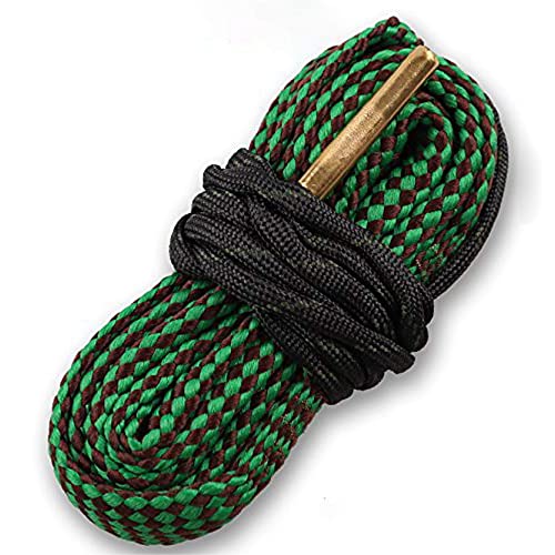 Boresnake Nettoyage Rapide Kit pour Pistolet Fusil à Pompe Arme à feu Baril Bore Corde Snake 6 7 8 9mm 12 20 28 Gauge .17 223 308 35 44 284 243 25 Calibre (G02_V : .22 Cal .223 Cal & 5.56mm) Cover