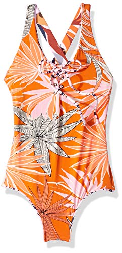 Image of Maaji Girls' Lace Up Tie One Piece Swimsuit