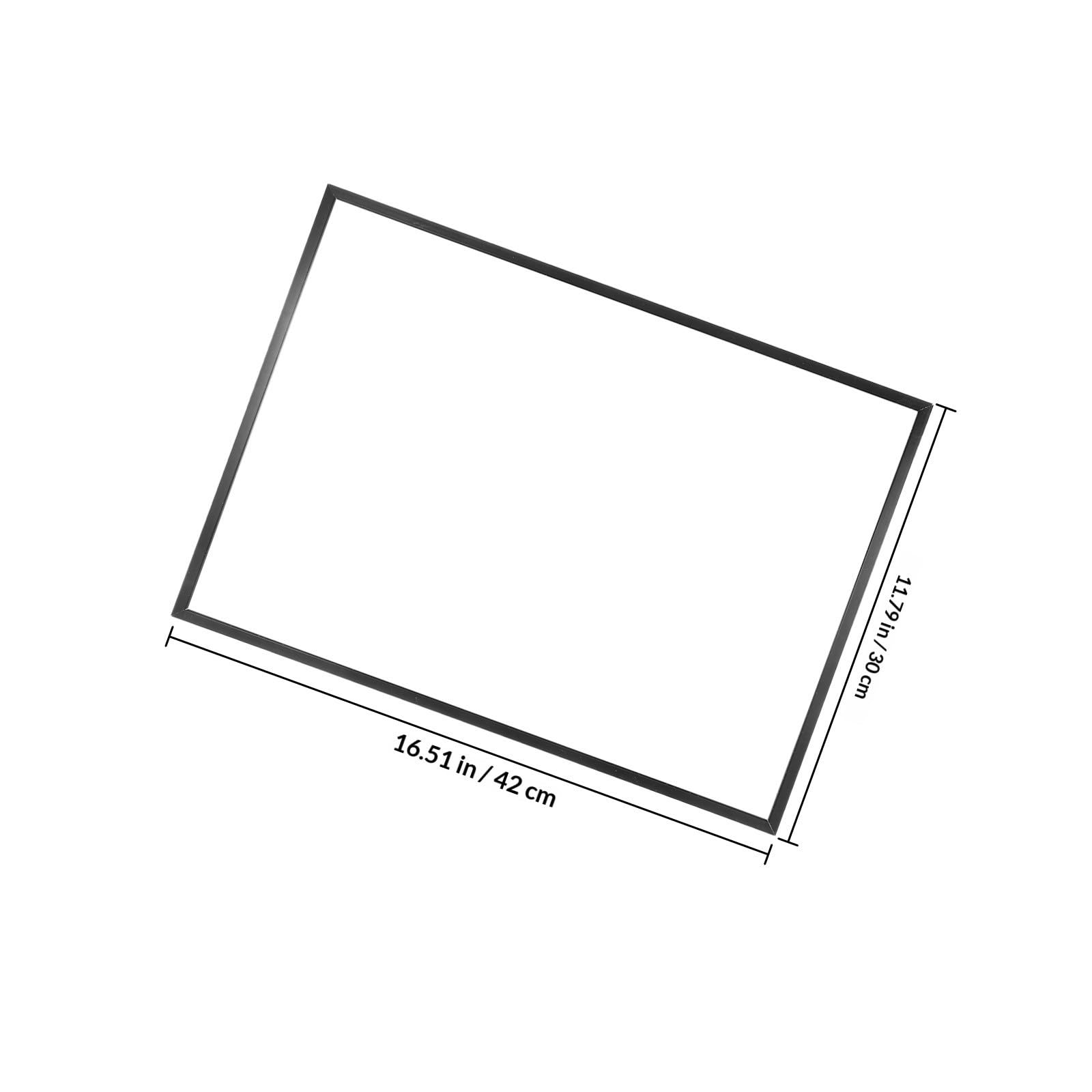 Miroir de Magasin de Chaussures en Alliage d'Aluminium et Verre Noir, Reflet Clair et Stable