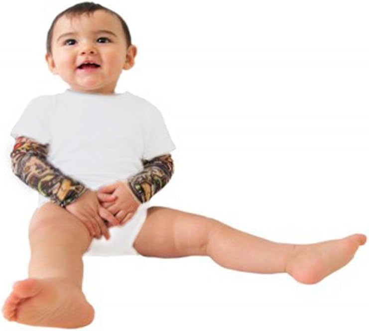 Inked Infant Tattoo Sleeve Baby Onesie (More Options)