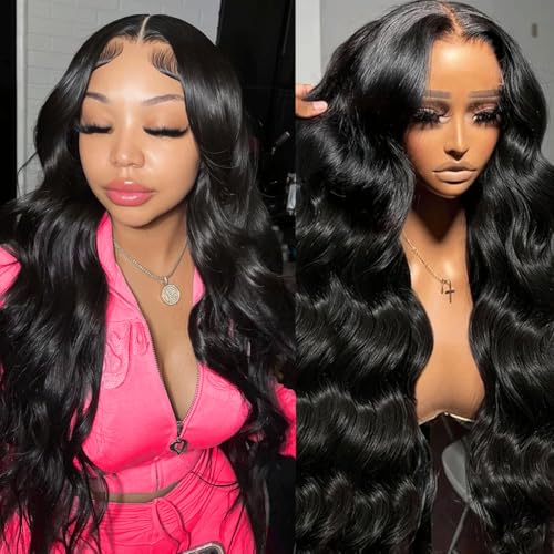 miear 13x6 HD Lace Front Wigs Human Hair Body Wave Human Hair Wig 32 Inch