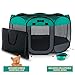 Ruff 'n Ruffus Portable Pet Playpen | Premium Indoor/Outdoor Foldable Pen | Water-Resistant + UV Shade | Bonus: FREE Case & Travel Bowl