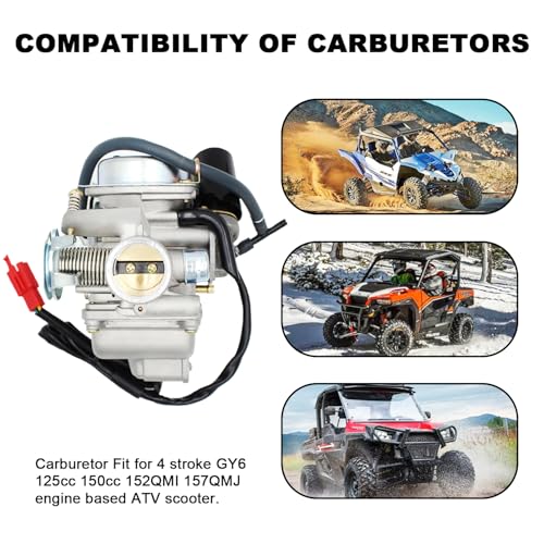 Sgdlcao 150CC CARBURETOR High Performance 4-Stroke Gy6 Carburetor thumb #2