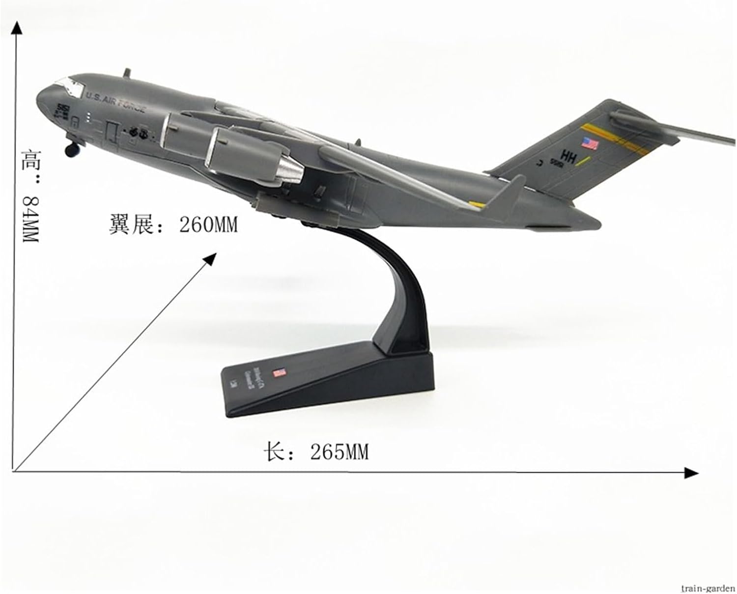 Die Cast Plane 1 200 for C-17 Fighter Metal Die Cast Simulation Alloy Passenger Aircraft Model Desktop Decoration Gift Finished Metal Airplane