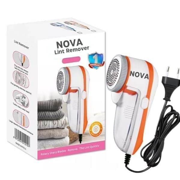 Phiilip Nova Lint Remover for Clothes Woolen Sweaters, Blankets, Jackets, Burr & Pill Remover for Carpets and Clothes – Dust & Lint Removal Tool (2 Year Warranty)