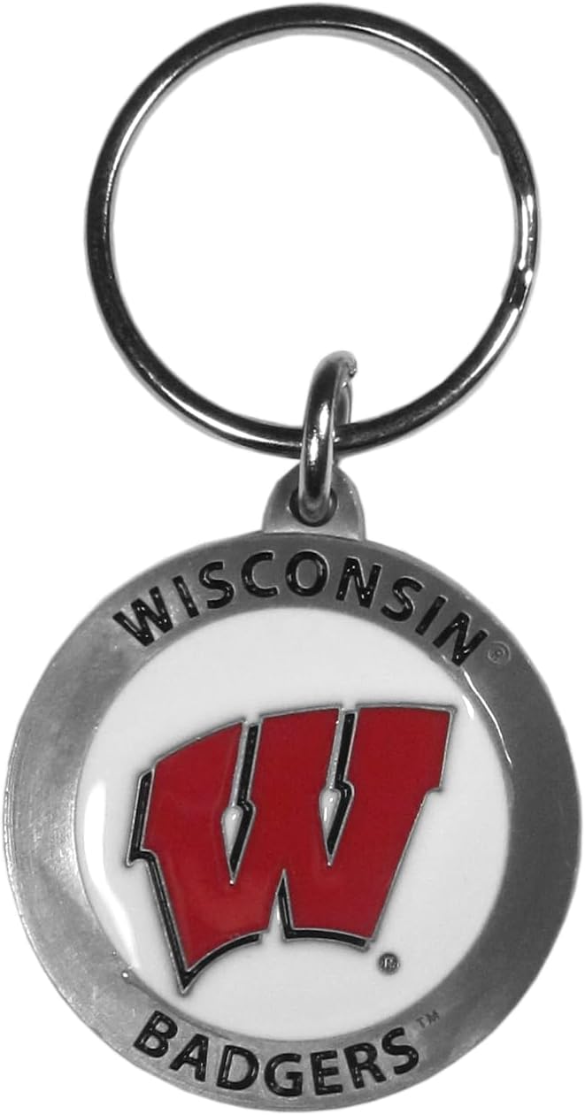 Siskiyou Sports NCAA unisex-adult Carved Metal Key Chain