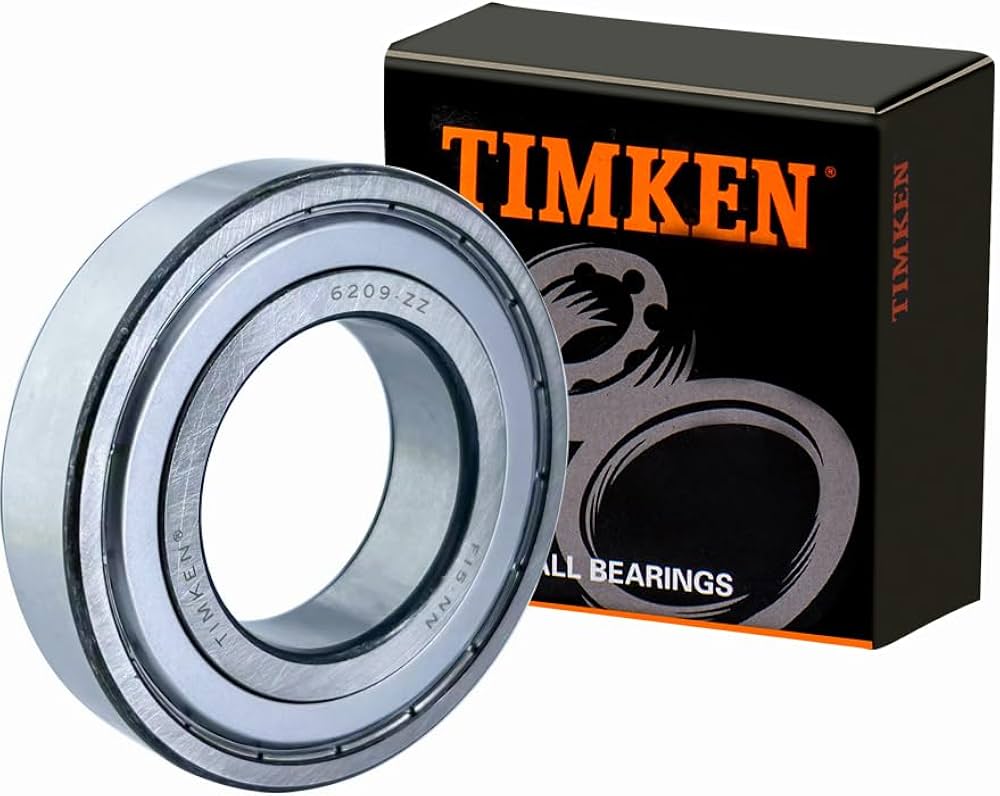 Amazon | TIMKEN 6209-ZZ ダブルメタルシールベアリング 45x85x19mm