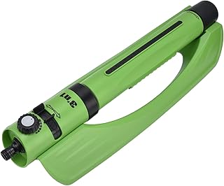 Irrigador oscilante, 3 em 1 de irrigação automática de plástico, conjunto de adaptador de produto de irrigação agrícola com orifícios ajustáveis para conectar-se ao adaptador de irrigação agrícola para irrigação de jardim