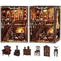 CRIOLPO – Book Nook Kit für Erwachsene - CRIOLPO DIY Miniatur Haus Hol