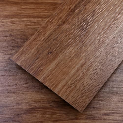Biyoee 36-Pack 54 Sq.ft Peel and Stick Floor Tiles,Luxury Vinyl Flooring Wood Plank,Self-Adhesive...