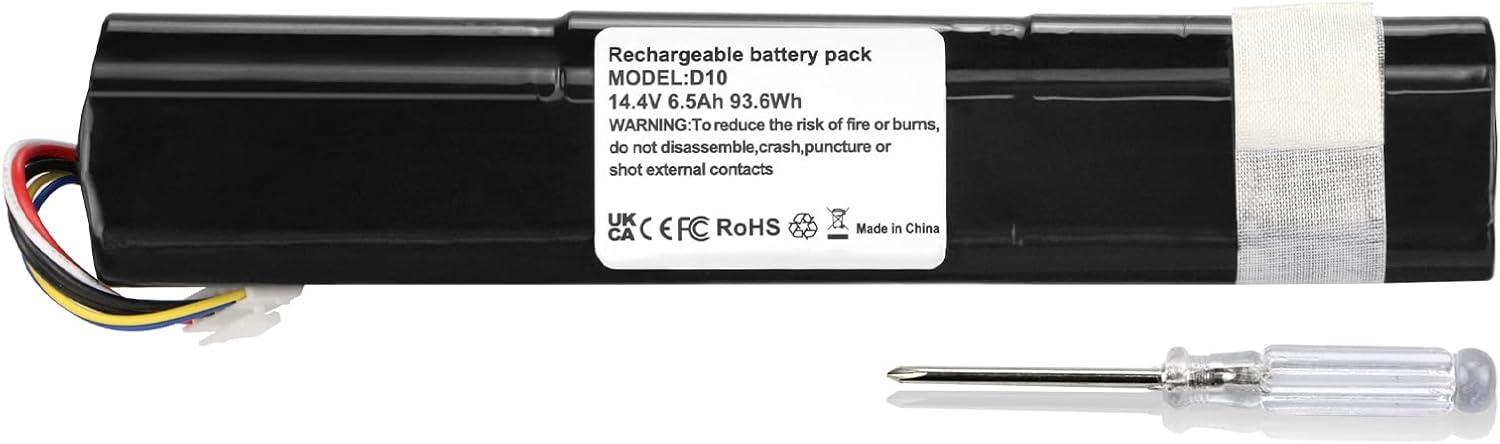 Battery Replacement for Neato Botvac D8 D9 D10 Robot Vacuum Cleaner 205-0026 205-0021 205-0023 205-0022 945-0381 945-0382 945-0376 945-0356 945-0366 945-0373 905-0596 905-0559 905-0580 Robotics 14.4V