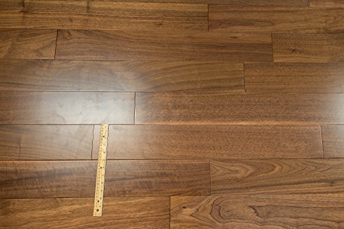 5" X 1/2" American Walnut Prefinished Engineered Wood Flooring At Discount Prices, Sample, By Hurst Hardwoods #TOP2
