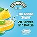 Robinsons Mini - No Added Sugar - Low Calorie - Lemon and Lime, 66 ml (pack of 6)