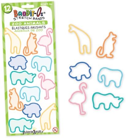 "Zoo Animals" Stretch Bands - Bandit-Os Series 1