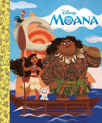 Moana Little Golden Board Book (Disney Princess)
