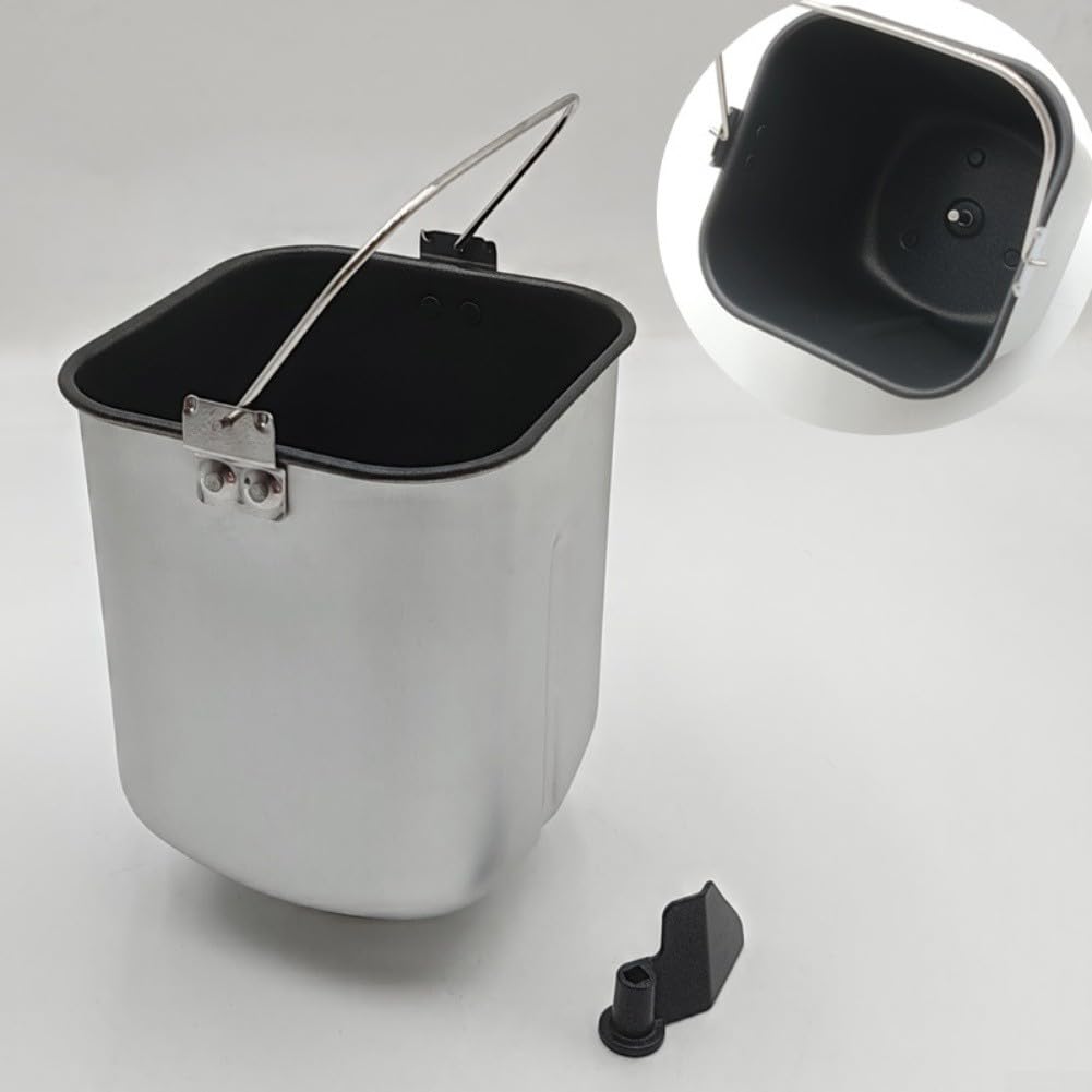 Brotmaschine Eimer, Home Bread Maker Schwarz Rührschüssel Ersatz Antihaft Backform Zubehör
