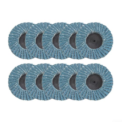 Discos de pulido de 50 mm montados en botón para sistemas de almohadilla de rejilla mini con grano de alta densidad 40 60 80 para preparación de metal y madera y plástico (rueda de obturación 80#)