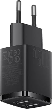 Baseus Compact 10.5W Charger Black