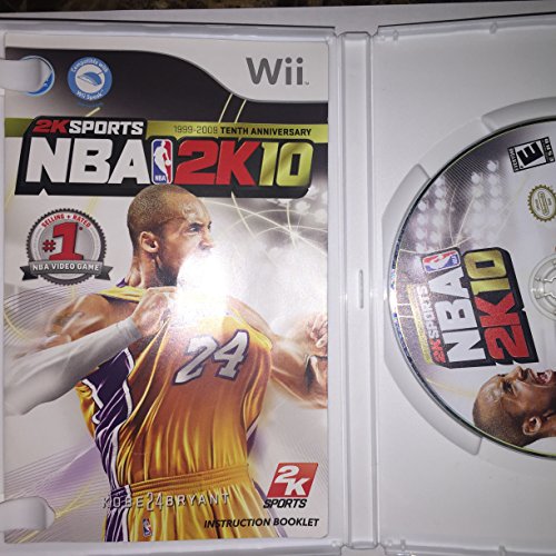 WII NBA 2K10 Import américain NTSC basket authentique