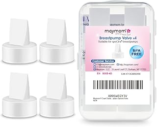 Maymom 4 Count Duckbill Valves for Spectra. Designed for Spectra S1 Spectra S2 Spectra 9 Plus Spectra Dew 350 Spectra Pump Not Original Spectra Pump Parts Spectra S2 accessories Replace Spectra Valve