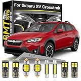 LED Interior Light Kit Replacement for Subaru XV Crosstrek 2013 2014 2015 2016 2017 2018 2019 2020 2021 2022 2023 2024, Super Bright 6000K White