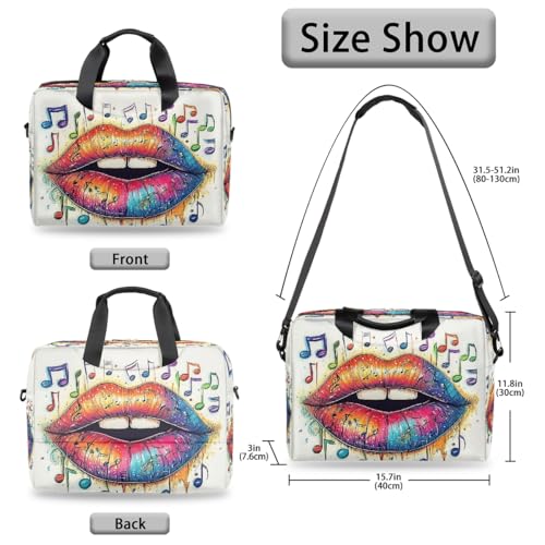 Bolsa Music Lip para laptop de 15.6 pulgadas miniatura 6