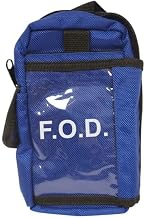FOD Bag Vinyl Aerospace Aircraft Tool Bag Pouches Made Custom to Size with Pockets Zipper & Adjustable Belt - Clear Pockets for Personal items - Help Eliminate Foreign Object Debris Or Store Hand Tool