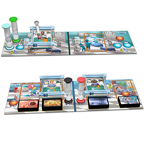 Artipiagames Rush M.d. - Artipia Games Cooperative Board Game, Worker Placement, Strategy, Dexerity, Ages 14+, 1-4 Players, 30-45 Mins #TOP6
