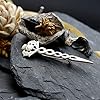 Alexander Castle 925 Sterling Silver Scottish Thistle Kilt Pin Brooch for Men & Women - Kilt Accessory with Jewellery Gift Box - 75mm #1