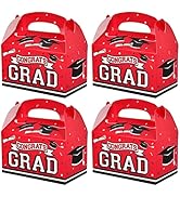 Graduation Treat Boxes 24 Pieces graduation gifts boxes,Candy Gable Boxes,Goodies Boxes,Cardboard...