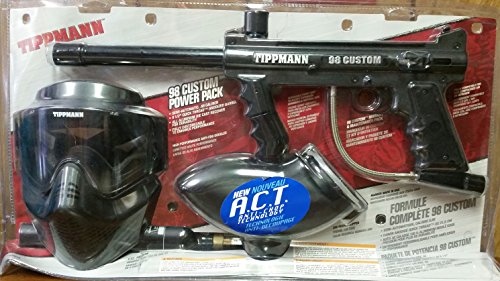 Tippmann 98 Custom Paintball Power Pack (Black)