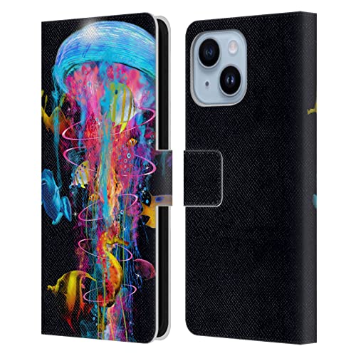 Étui portefeuille cuir iPhone 14 Plus Dave Loblaw