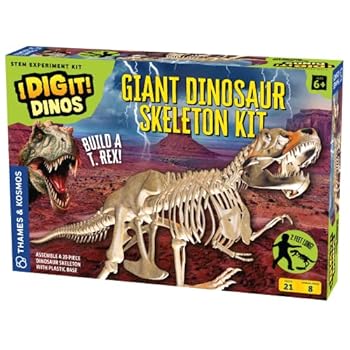 Misc. Giant Dinosaur Skeleton Kit Book