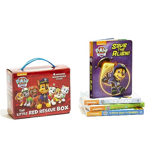 The Little Red Rescue Box (PAW Patrol): 4 Board Books