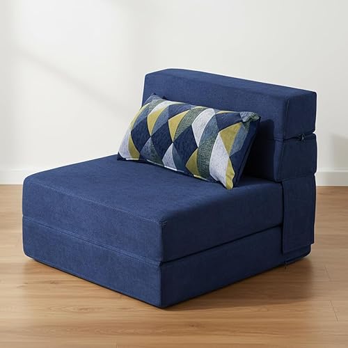 Nigoone Folding Sofa Bed with Pillow Memory Foam Convertible Sleeper