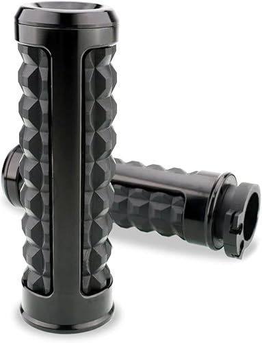 TSUNG Empuñaduras de manillar 1 pulgada motocicleta 25MM acelerador mano agarre