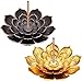 Räucherstäbchen Halter,Weihrauchbrenner Räuchergefäss,Räucherstäbchenhalter in Lotus-Form,Kupfer Weihrauchbehälter,Censer Burner,Lotus Stick Räuchergefäß,Lotus Weihrauchbrenner