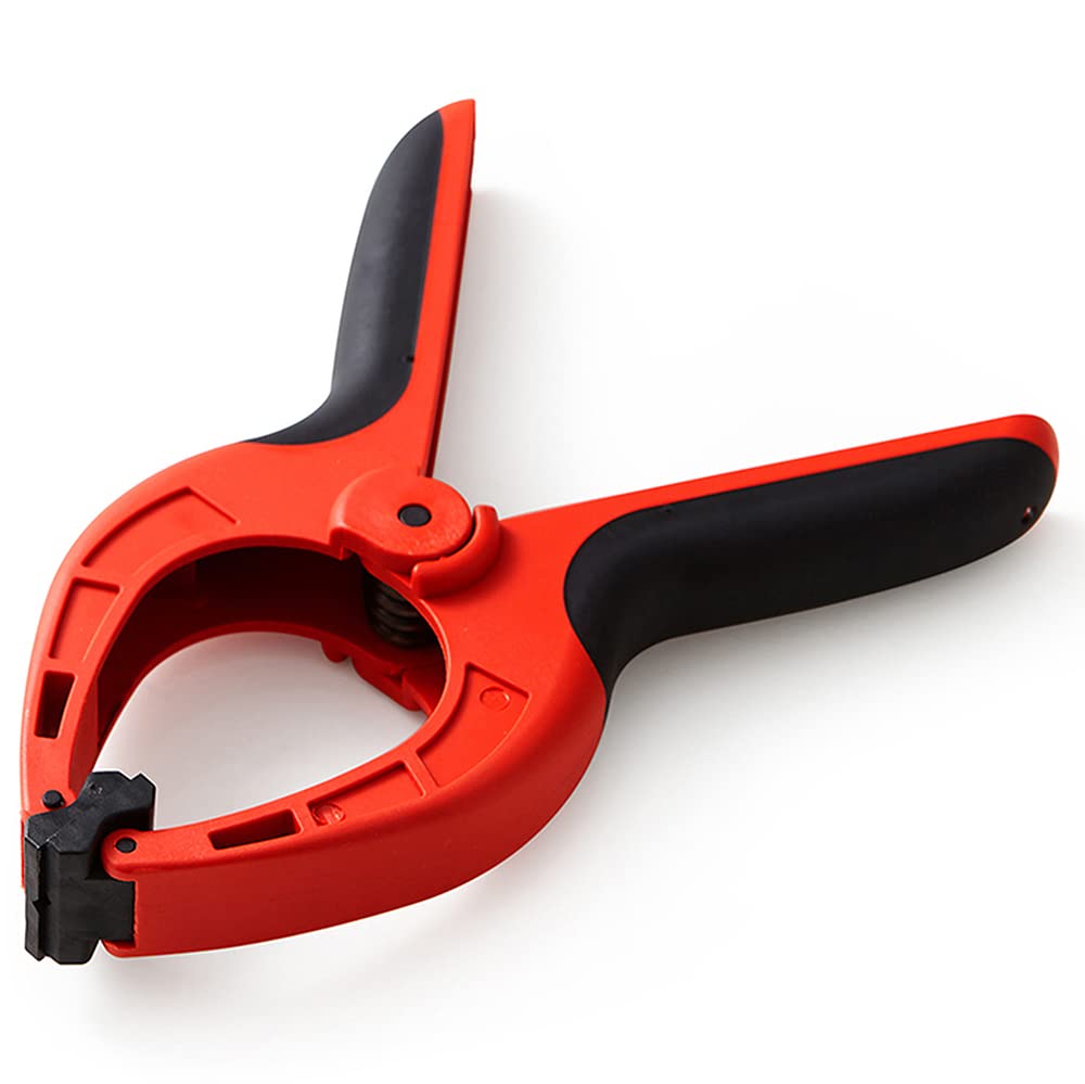 Dekton 2 x Spring Quick Grip Clamps Wood Work Carpentry Plastic Clamp 230mm /9""