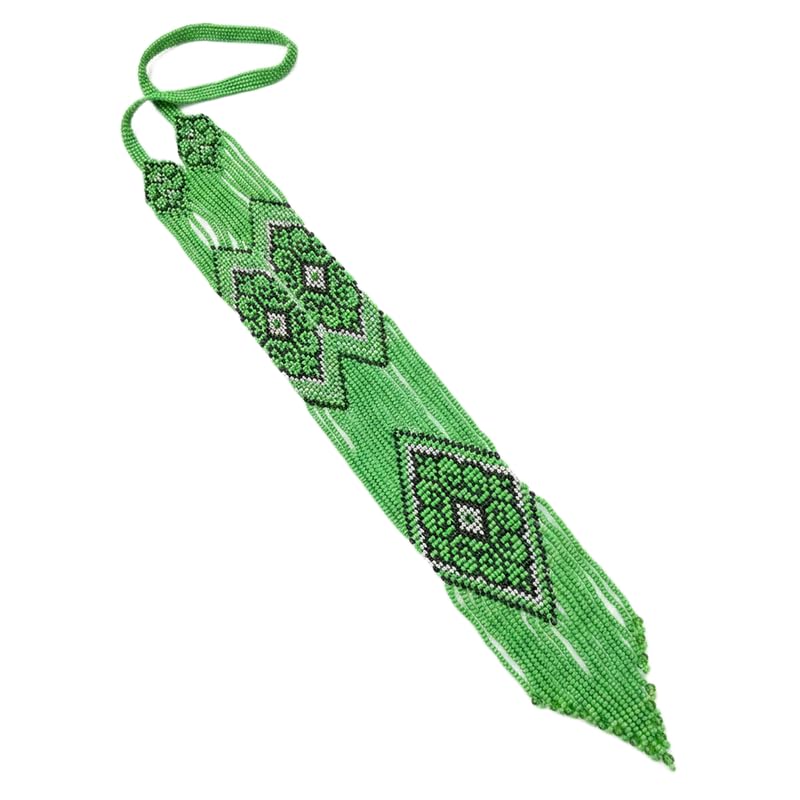Collier Gerdan ukrainien en perles de rocaille, portez l'âme d'un artisanat traditionnel