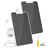 Premium Solar Panel for Google Nest Camera, 5W Camera Solar Panel Power for Google Nest Cam Outdoor...
