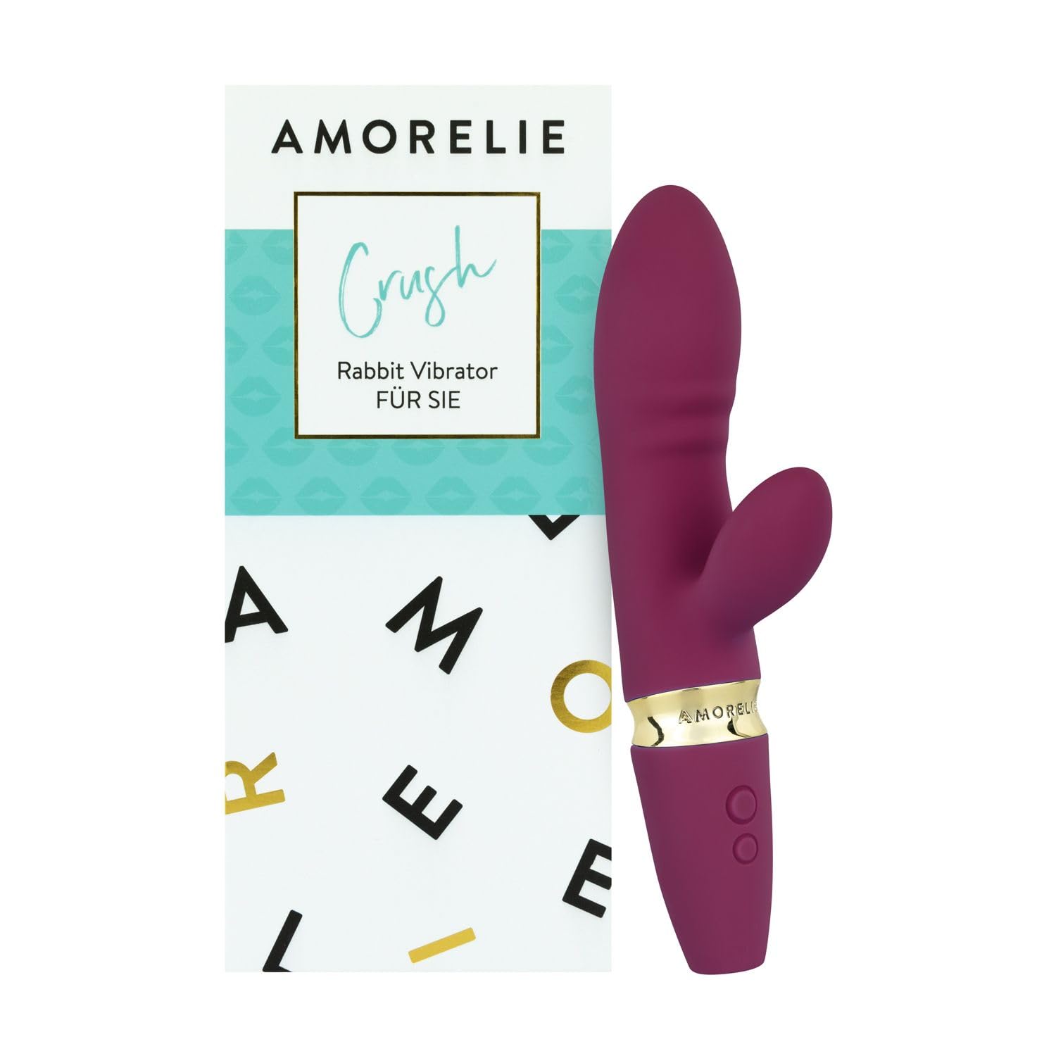 Rabbit - Vibratore Crush AMORELIE - Berry