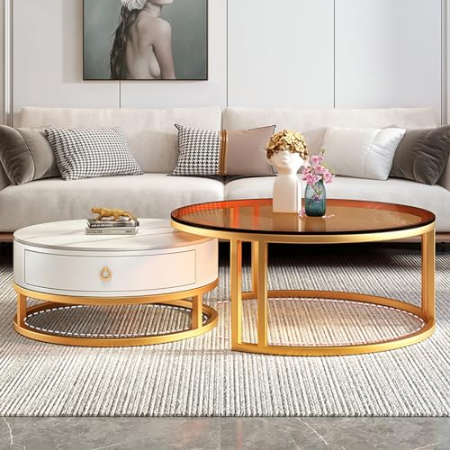 Petite table basse de salon gigogne pour optimiser les petits espaces - 2