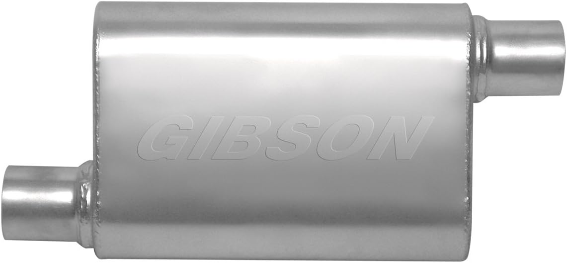Gibson Performance Exhaust 55130 Aluminized Superflow Universal Muffler
