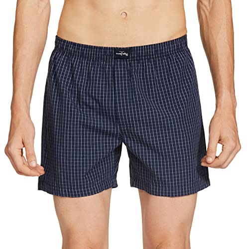 Image of Pepe Jeans Men's Cotton Boxer Shorts Relaxed Fit Striped Boxers (Pack of 2)