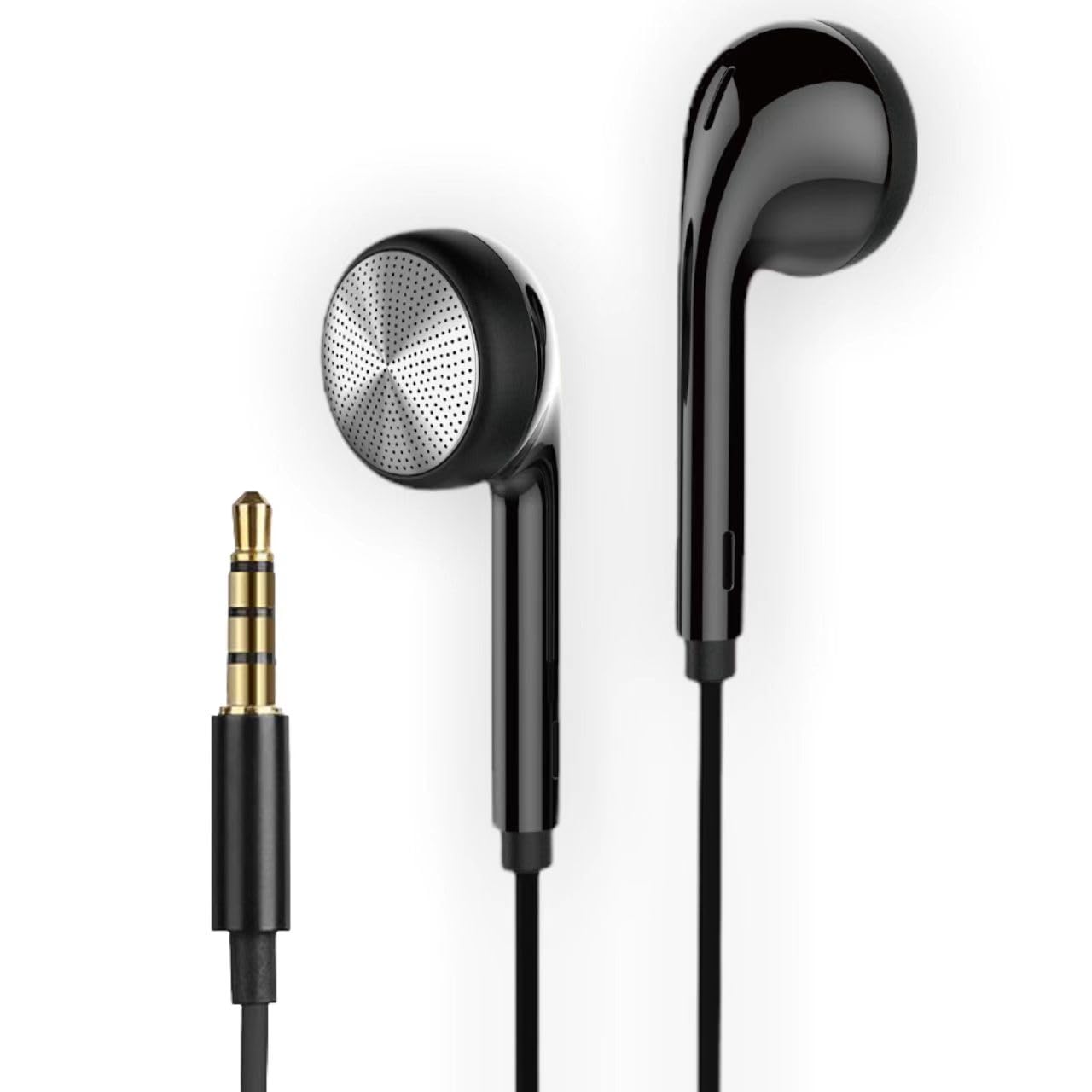 idigixIn-Ear Headphones with Microphone - AUX- Compatible for Mobile and Computer