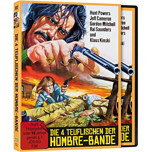 Klaus Kinski: Die 4 Teuflischen Der Hombre-Bande - Blu-Ray (+Dvd) - Limited Deluxe Edition Mit Schuber Und Booklet [Blu-Ray]
